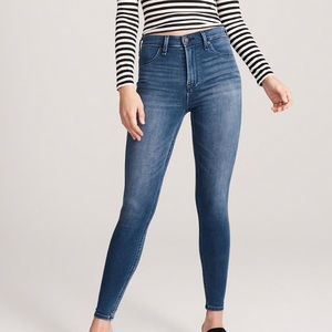 Abercrombie Simone High Rise Super Skinny Jeans 25 / 0
